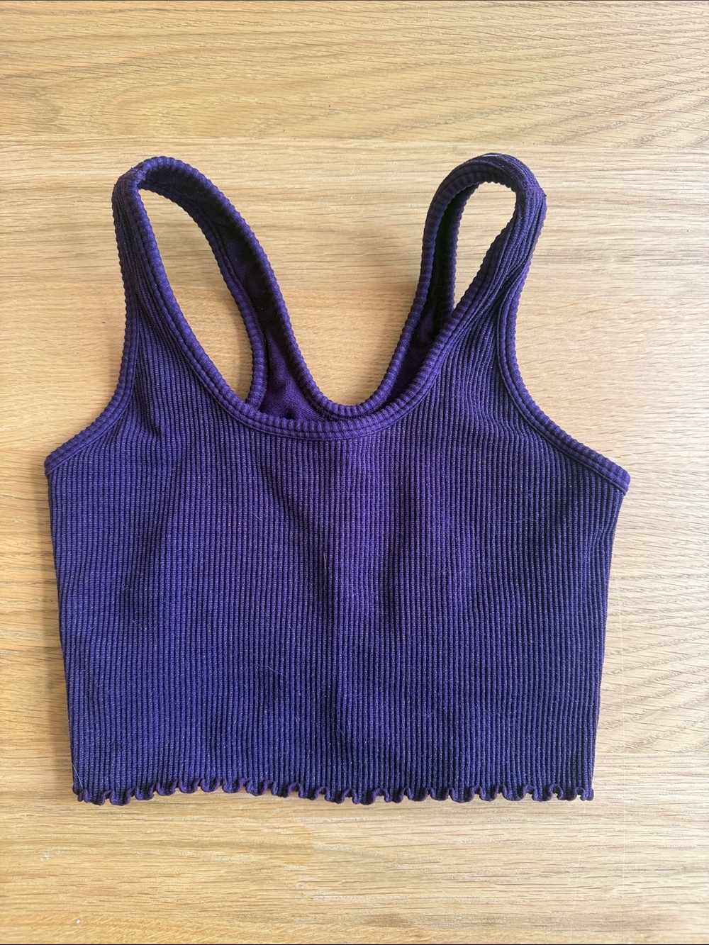 Spiritual Gangster Ribbed Cropped Tank Top